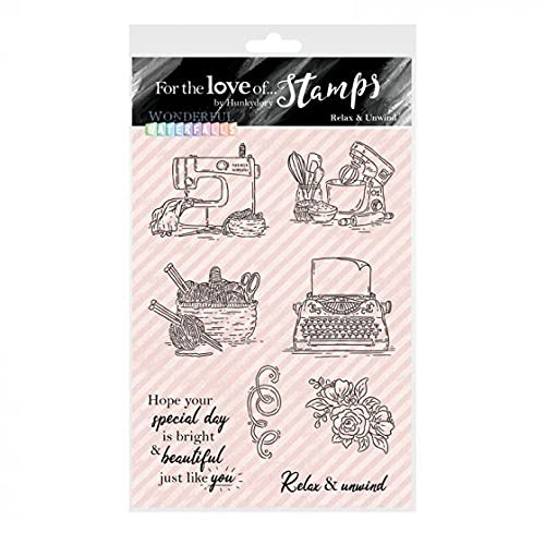 Hunkydory Crafts for The Love of Stamps - Wonderful Waterfalls- Relax & Rewind