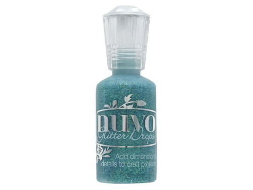 Nuvo Glitter Drops 1oz- Emerald City