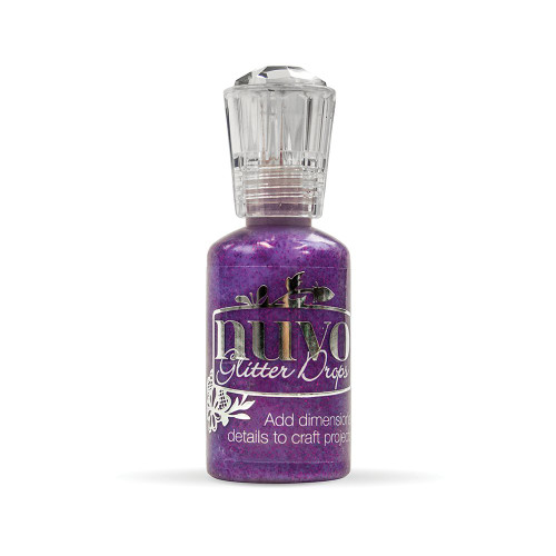 Nuvo Glitter Drops 1oz- Purple Rain