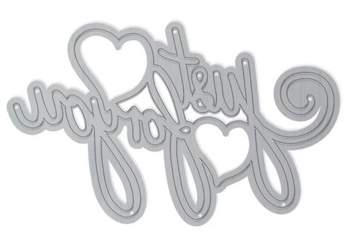 Tonic Studios- Just for You Sentiment Die Set 3853e