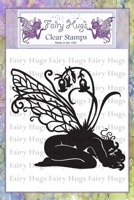 Fairy Hugs Stamp - Blue Bell