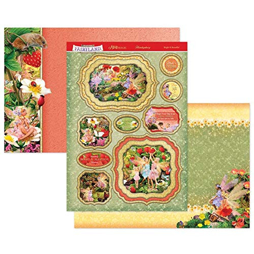 Hunkydory Crafts Fairyland - Bright & Beautiful Luxury Topper Set