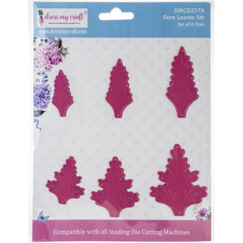 Dress My Craft Cutting Dies Fern Leaves Set