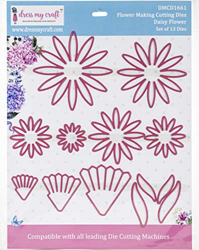 Dress My Craft Dies-Daisy Flower .98" to 3.15"