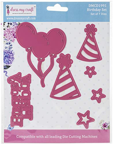 Dress My Craft Dies- Birthday Set