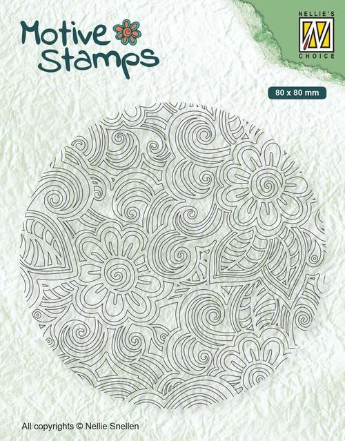 Nellie's Choice Motive Stamps- Flower Power