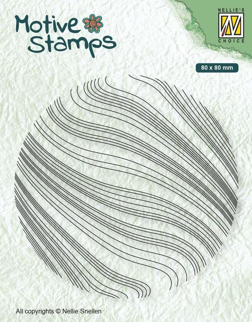 Nellie's Choice Motive Stamps- Waves