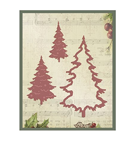 Couture Creations- Cutting Dies - Evergreen Trees 3pcs