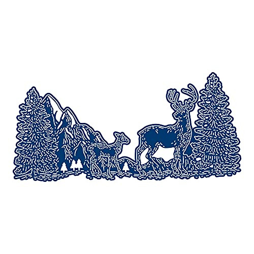 Tattered Lace Frosted Lace- Regal Reindeer Cutting Die 859792