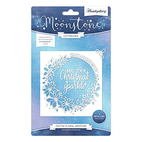 Hunkydory Crafts Little Red Robin- Festive Floral Aperture MSTONE401