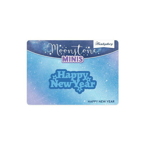 Hunkydory Crafts Moonstone Minis Dies -Happy New Year