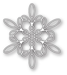 Memory Box 100% Steel Purslane Snowflake Cutting Die