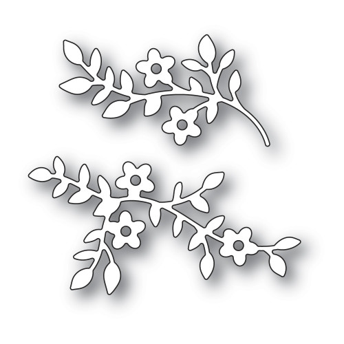 Memory Box 100% Steel Cherry Blossom Branches Cutting Die- 94434