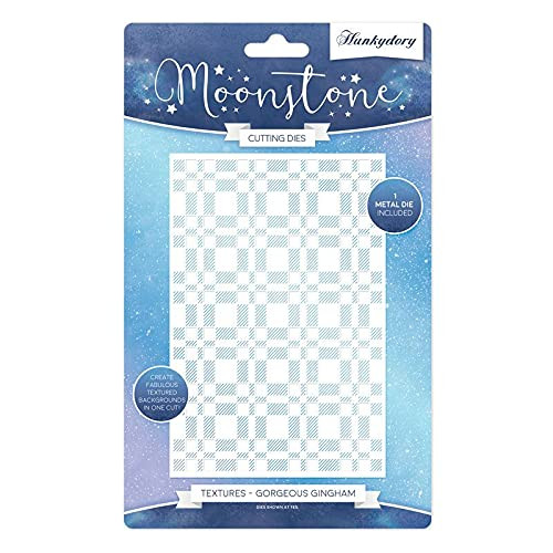 Hunkydory Moonstone Cutting Dies - Textures Gorgeous Gingham - MSTONE412