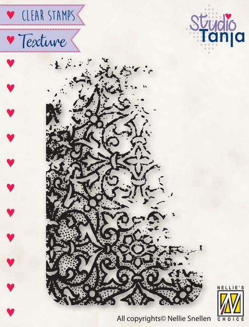 Nellie's Choice Texture Clear Stamp- French Lilies