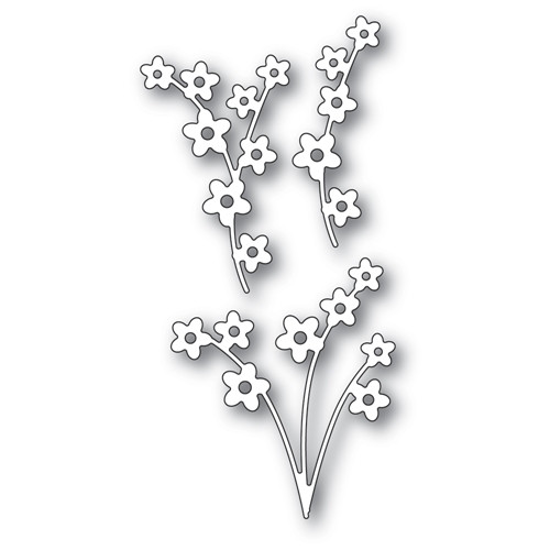 Memory Box 100% Steel Cherry Blossom Elements Cutting Die- 94431