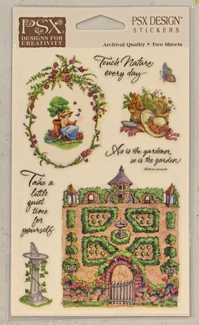 PSX Stickers English Garden Stickers SH6475