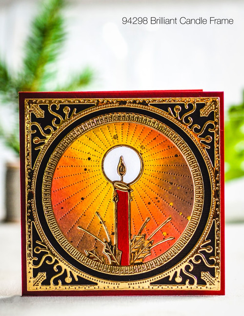 Memory Box 100% Steel Brilliant Candle Frame 94298