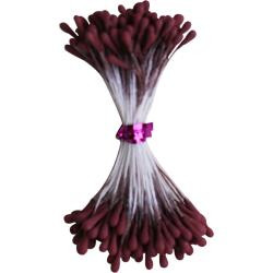 Dress My Craft -Pastel Thread Pollen- 100 Thread/Pack- Pinkish Maroon