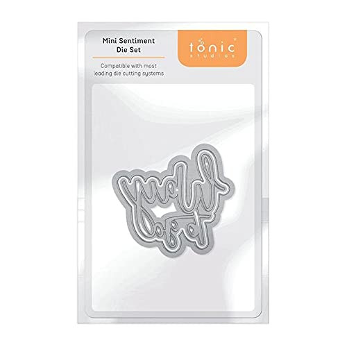 Tonic Studios- Way to Go Sentiment Die Set 4524e