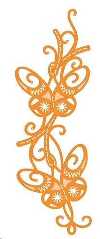 Tonic Studios- Sew Pretty Butterfly Column Die Set 4378e