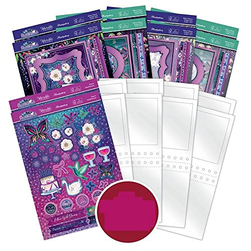 Hunkydory Crafts Moonlit Moments a Fabulous Finishes Acetate Frame Concept Cards MOON104