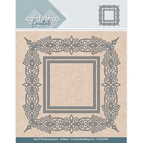 Find It Trading Card Deco Essentials- Swirls Square CDCD10056