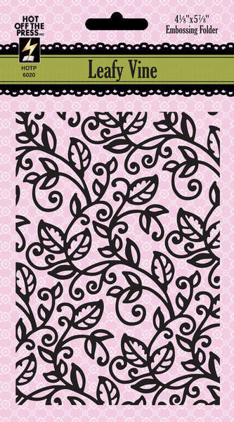HOTP Leafy Vine Embossing Folder (unpackaged)