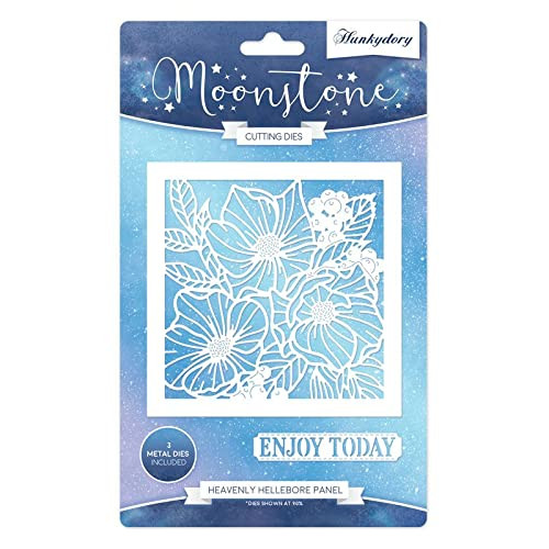 Hunkydory Crafts Moonstone Heavenly Hellebore Panel MSTONE499