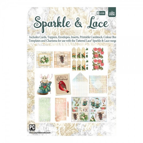 My Craft Studio Sparkle & Lace USB