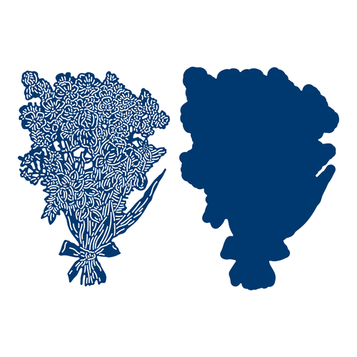 Tattered Lace Floral Bouquet Cutting Die 571395