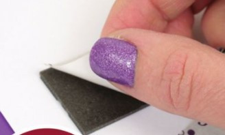 Hunkydory Foam Pads 2mm Deep 24x24mm 20 Foam Squares- BLACK