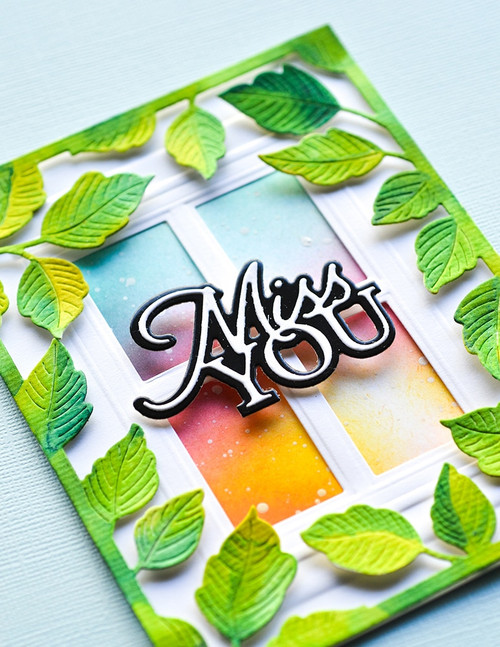 Memory Box- Cut & Emboss 3D Embossing Folder- Classic WIndow EF1022