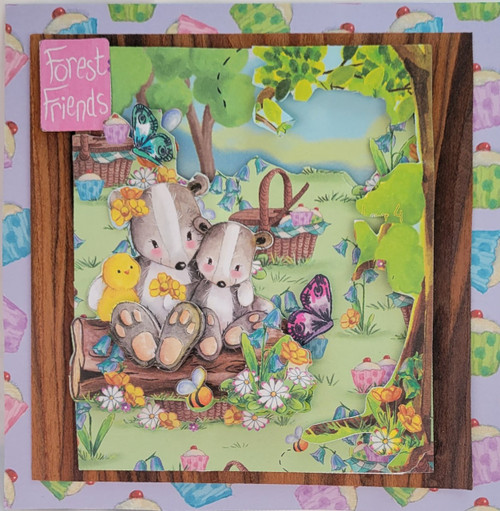 Craft Consortium Bluebells and Buttercups Class Kit - Donkey