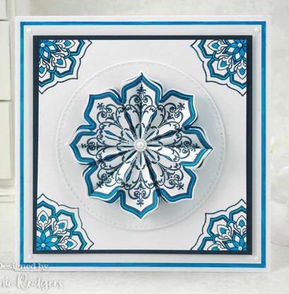 Creative Expressions- Jamie Rodgers Tea Bag Folding Collection- Pointy Petals