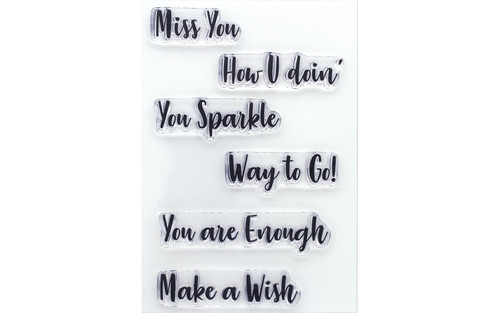 Ken Oliver Clear Stamp- Everyday Sentiments