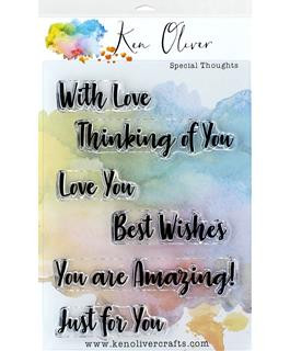 Ken Oliver Clear Stamp-Special Thoughts