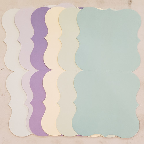 Kanban Cards & Envelopes- 6 designs in 6 colors- Oversized- Heavyweight