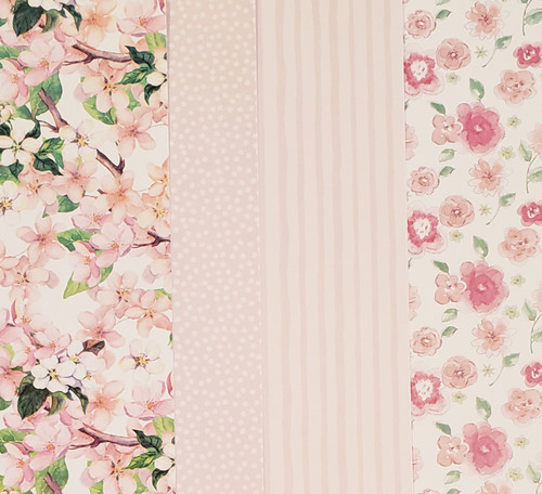 Kanban Friendship and Flowers Cardstock- 24pc