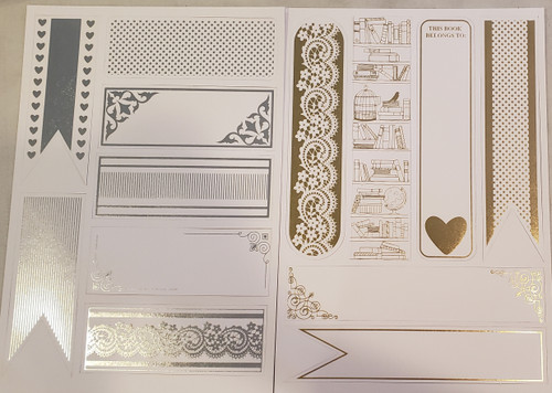 Kanban Bookmarks & Flags - 12 pages