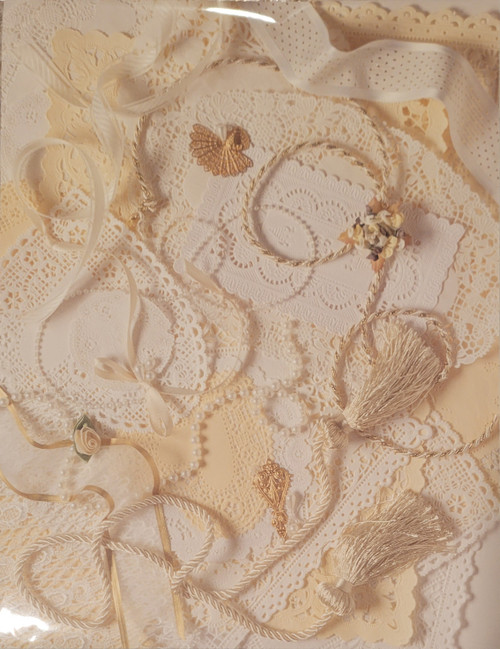 HOTP Paper Pizazz Doilies & Charms 5-Sheets HOTP10207 Scrapbooking Card Making Crafts