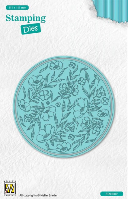Nellie's Choice Die- Stamping Dies- Round Flowers- STAD009