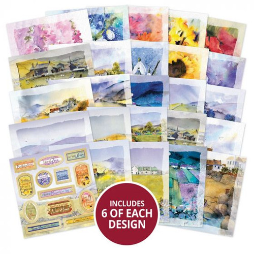 Hunkydory- The Square Little Book of Watercolour Escapes LBSQ146