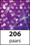 Doodey Polka Dots Stickers- Holographic Purple