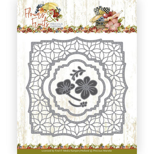 Find It Trading- Precious Marieke- Flowers & Fruit- Fruit Blossom Frame Die Set PM10215