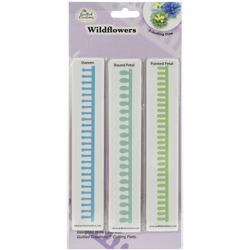 Quilled Creations Wildflowers Dies - 3 Dies