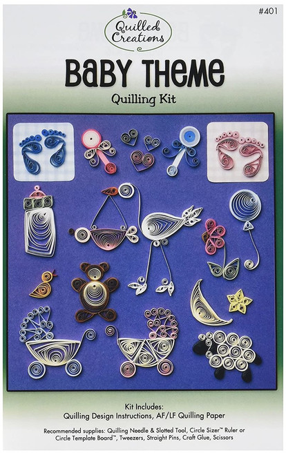 Quilled Creations Baby Theme Quilling Kit
