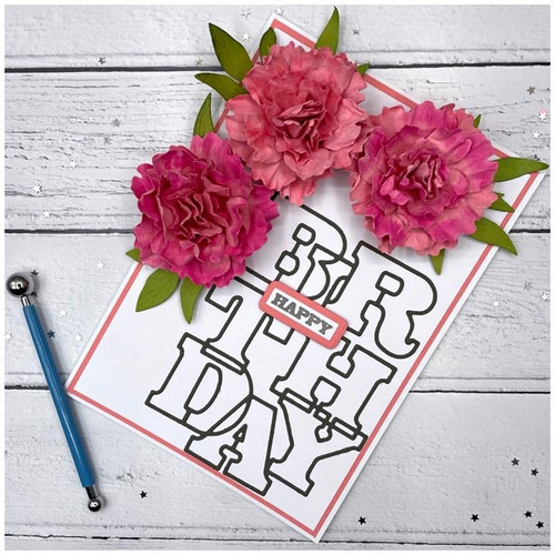 Apple Blossom Die Set Flower Forming- Peony- 10 Piece Die Set