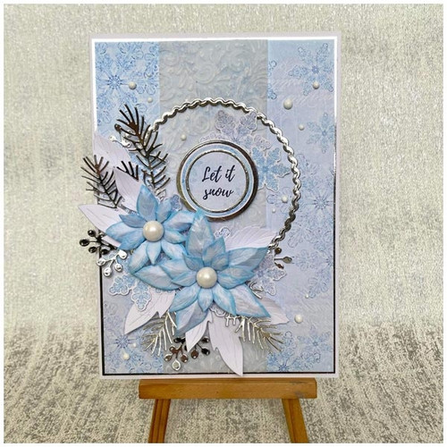 Apple Blossom Die Set Flower Forming- Poinsettia- 9 Piece Die Set