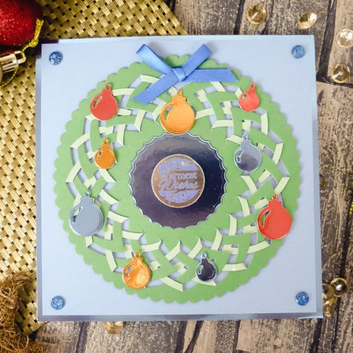 Hunkydory Crafts Moonstone Interlace Wreath MSTONE589